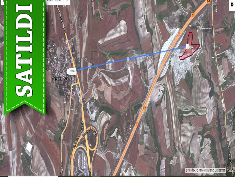 Arnavutköy Boyalıkta Satılık Arsa , 297 M2 İmarlı Yolu Var 