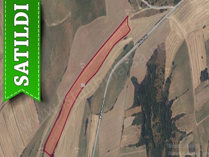 Edirne  Uzunköprü Bıldır Köyü Satılık Arsa , 466 M2 Asfalt Yola Yakın Hisseli