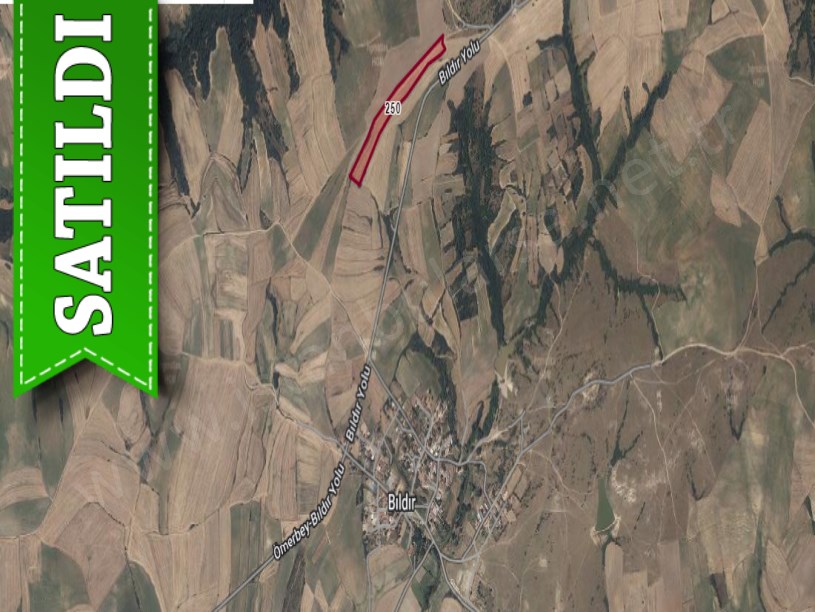 Edirne  Uzunköprü Bıldır Köyü Satılık Arsa , 466 M2 Asfalt Yola Yakın Hisseli
