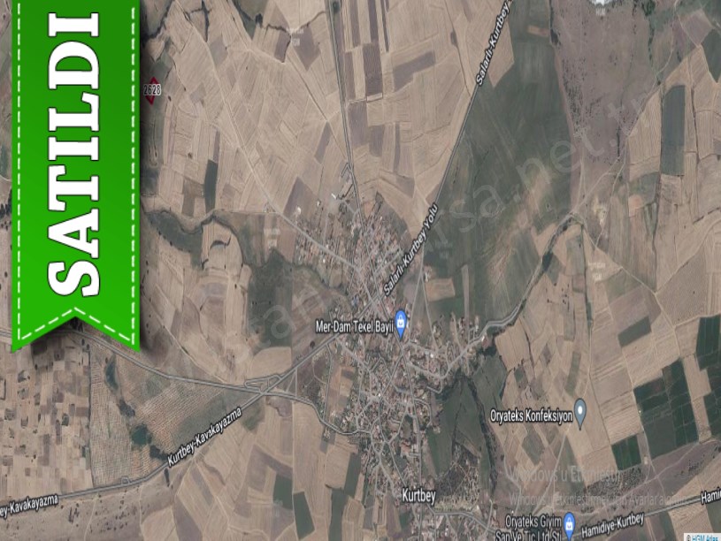 Edirne Uzunköprü Kurtbeyde Satılık Arsa , 694 m2 Yolu Var Hisseli