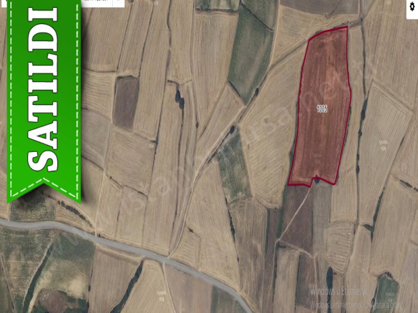 Edirne İpsala Turpçular Köyü Satılık Arsa , 853 m2 Yolu Var Hisseli