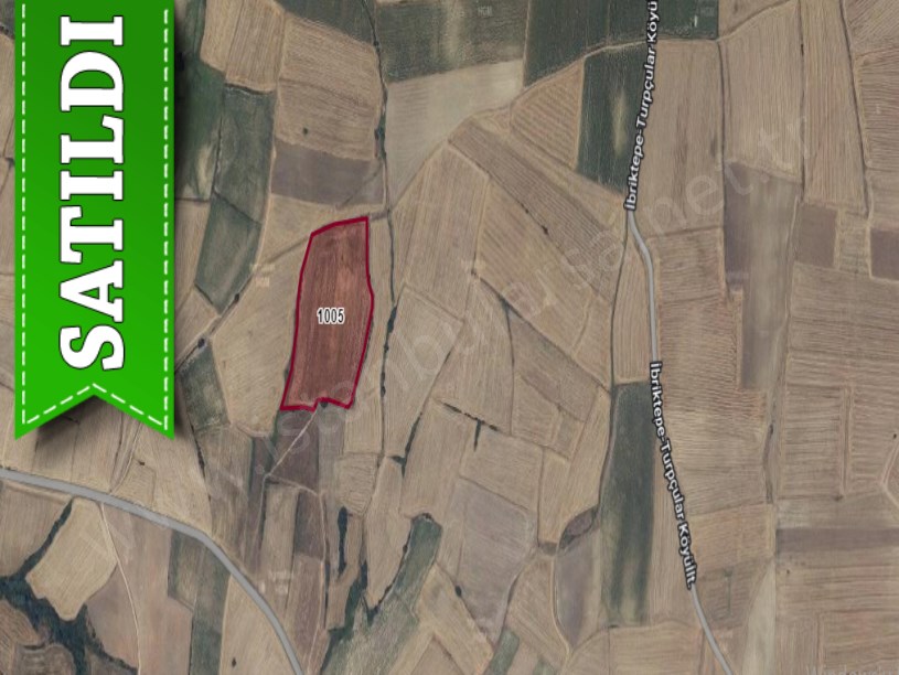 Edirne İpsala Turpçular Köyü Satılık Arsa , 853 m2 Yolu Var Hisseli