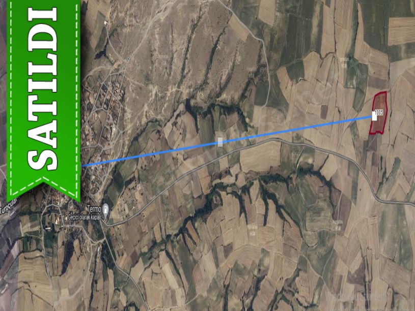 Edirne İpsala Turpçular Köyü Satılık Arsa , 853 m2 Yolu Var Hisseli