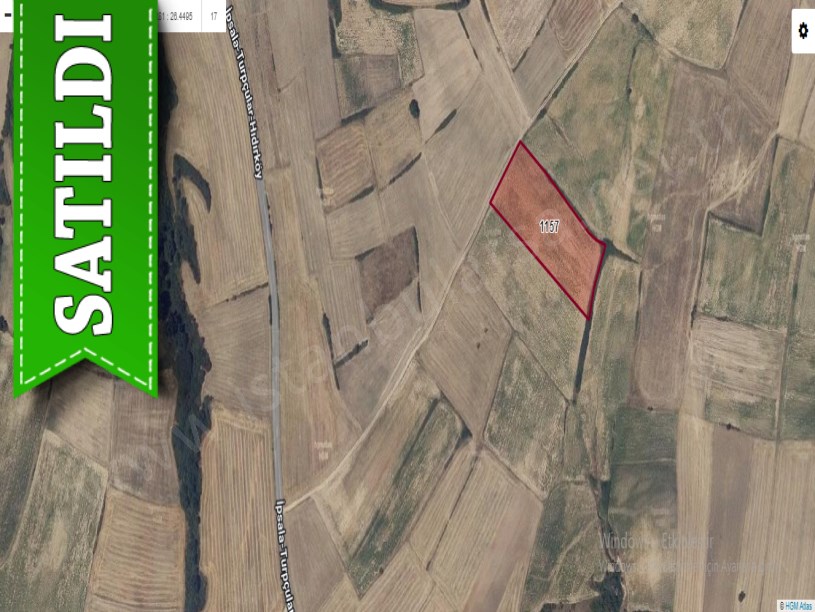 Edirne İpsala Turpçular Köyü Satılık Arsa , 285 m2 Yolu Var