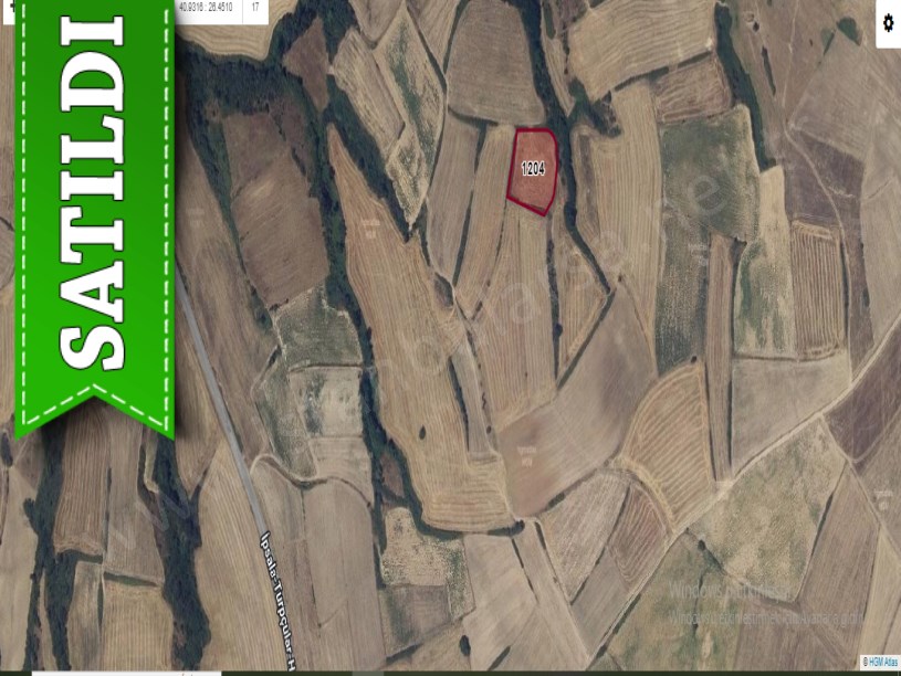 Edirne İpsala Turpçular Köyü Satılık Arsa , 161 M2 Hisseli