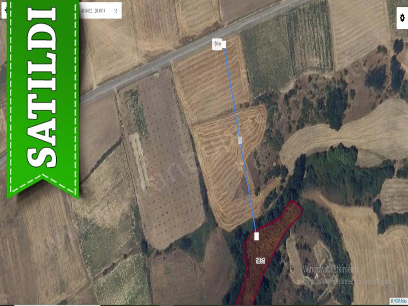 Edirne İpsala Turpçular Köyü Satılık Arsa , 161 m2 Hisseli