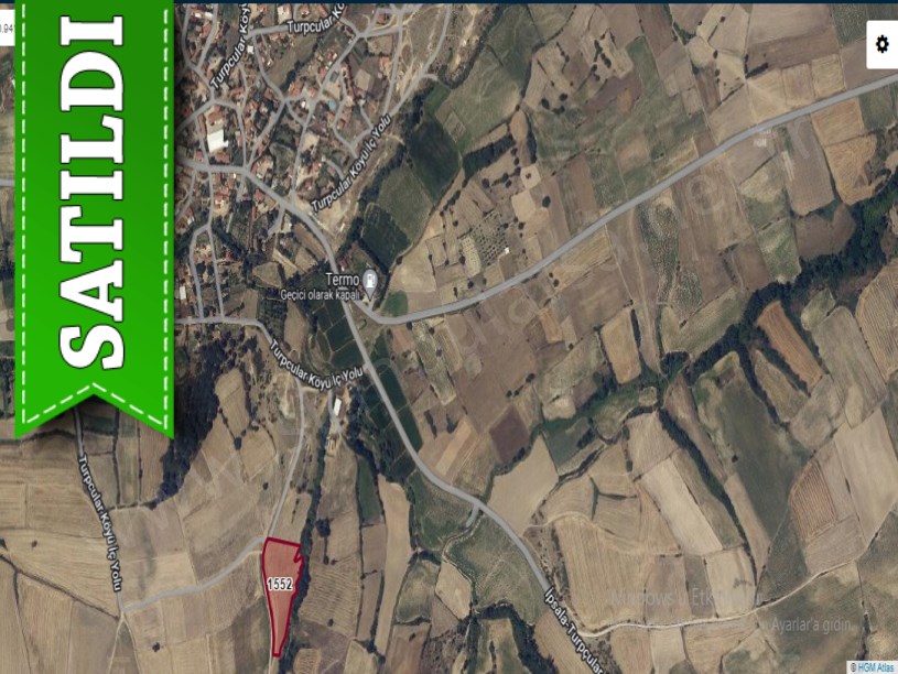 Edirne İpsala Turpçular Köyü Satılık Arsa , 248 m2 Evlerin Yakını Yolu Var