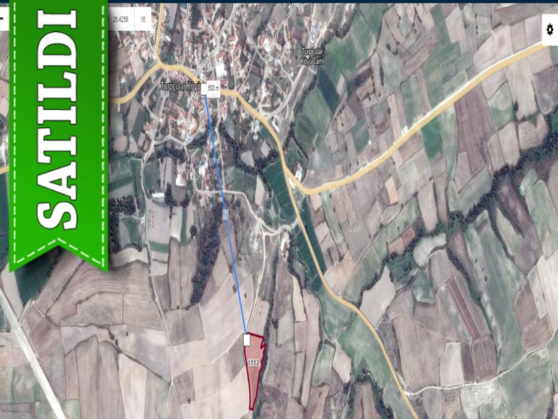 Edirne İpsala Turpçular Köyü Satılık Arsa , 248 m2 Evlerin Yakını Yolu Var