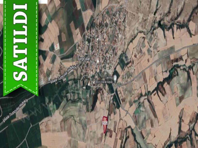 Edirne İpsala Turpçular Köyü Satılık Arsa , 248 m2 Evlerin Yakını Yolu Var