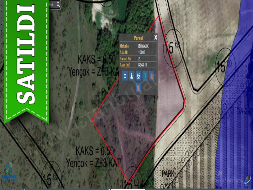 Arnavutköy Boyalıkta Satılık Arsa , 925 M2 Asfalta Yakın Hisseli İmarlı