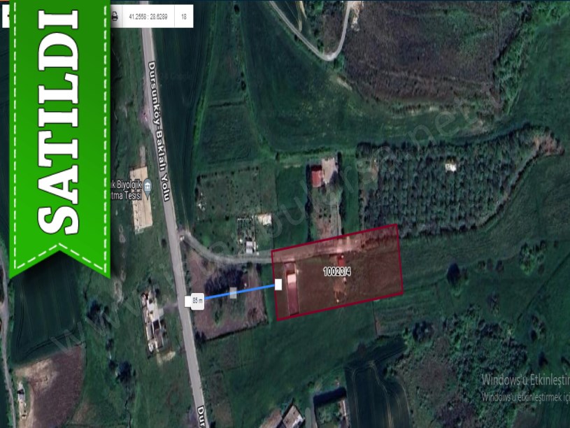 Arnavutköy Boyalıkta Satılık Arsa , 135 M2 Yolu Var İmarlı Hisseli