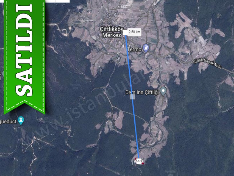 Çatalca Çiftlikköyde Satılık Arsa , 575 M2 Hisseli Yolu Var