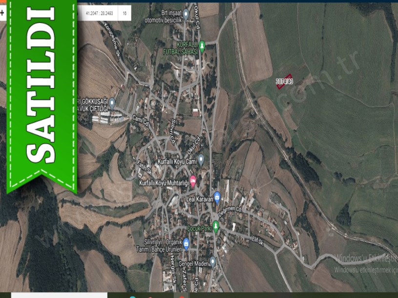 Silivri Kurfallıda  Satılık Arsa , 1,146 M2 Müstakil Evlerin Yakını