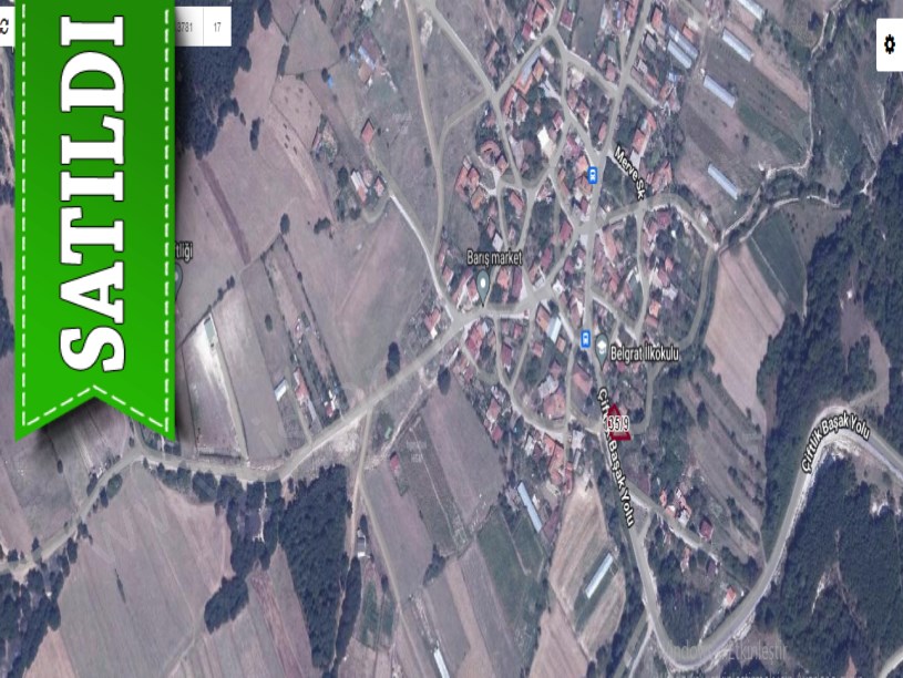 Çatalca Belgratta Satılık Arsa , 358 M2 Müstakil Asfalta Cephe