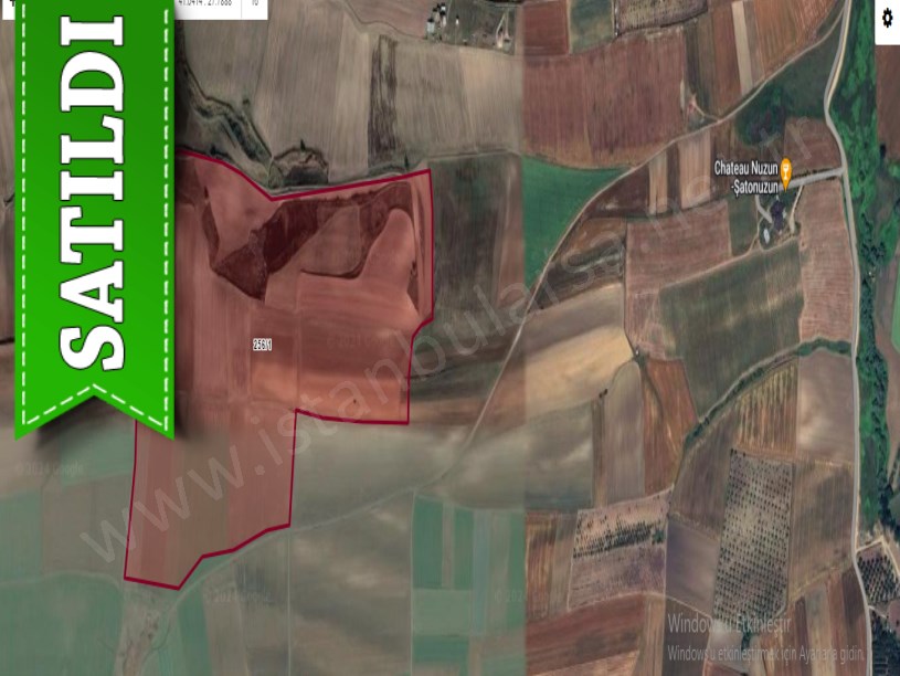 Tekirdağ Marmaraereğli Çeşmeli Mah Satılık Arsa , 238 M2 Hisseli Yolu Var