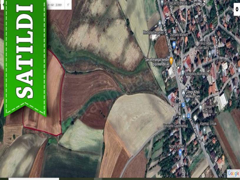 Arnavutköy Çilingirde Satılık Arsa , 477 m2 Evlerin Yakını Hisseli