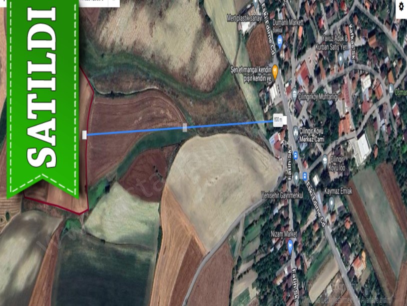 Arnavutköy Çilingirde Satılık Arsa , 477 m2 Evlerin Yakını Hisseli