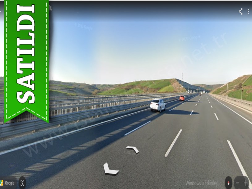 Arnavutköy Yassıörende Satılık Arsa , 422 M2 Kuzey Marmara Otoyoluna Cephe Hisseli