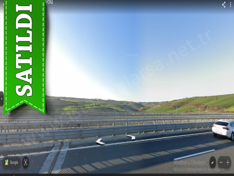 Arnavutköy Yassıörende Satılık Arsa , 422 M2 Kuzey Marmara Otoyoluna Cephe Hisseli