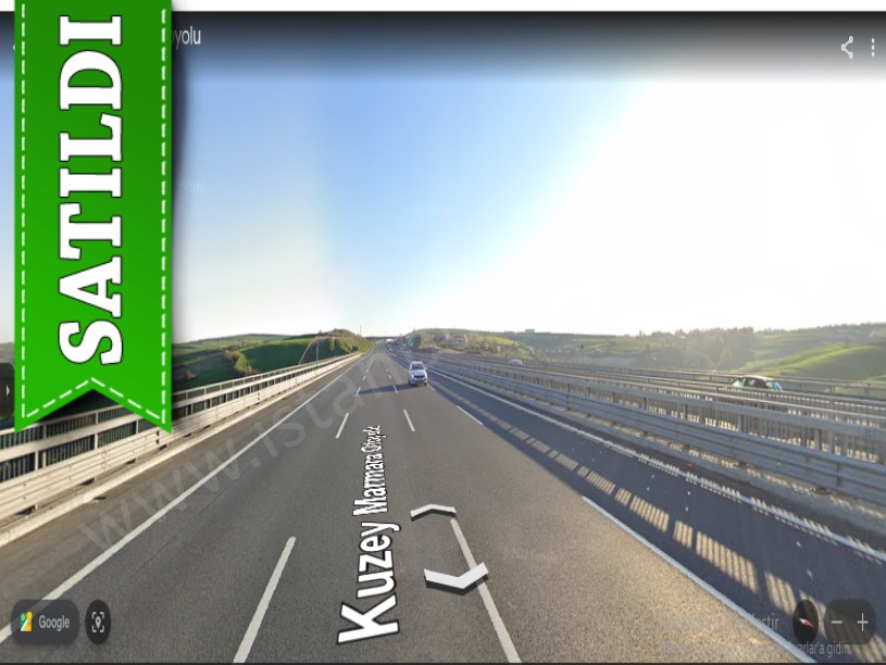 Arnavutköy Yassıörende Satılık Arsa , 422 M2 Kuzey Marmara Otoyoluna Cephe Hisseli