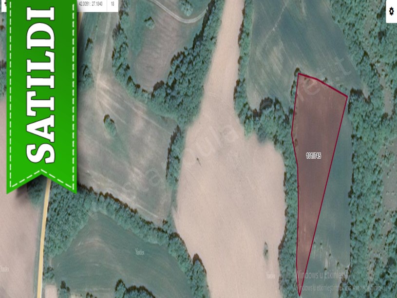 Kırklareli Kofçaz Ahmetler Köyünde Satılık Arsa , 442 M2 Hisseli 