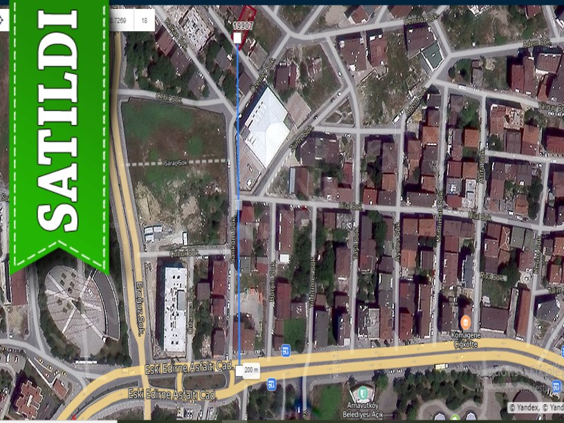 Arnavutköy Mustafa Kemalpaşa Mah Satılık Arsa , 251 M2 Müstakil 3 kat İmarlı Vadipark Yakını 