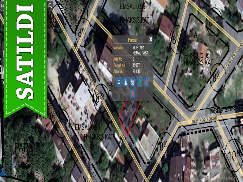 Arnavutköy Mustafa Kemalpaşa Mah Satılık Arsa , 251 M2 Müstakil 3 kat İmarlı Vadipark Yakını 