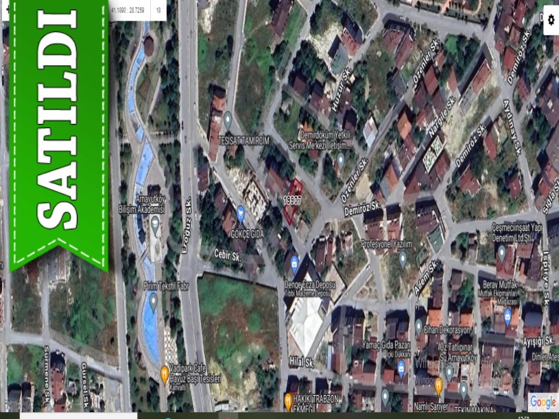 Arnavutköy Mustafa Kemalpaşa Mah Satılık Arsa , 251 M2 Müstakil 3 kat İmarlı Vadipark Yakını 