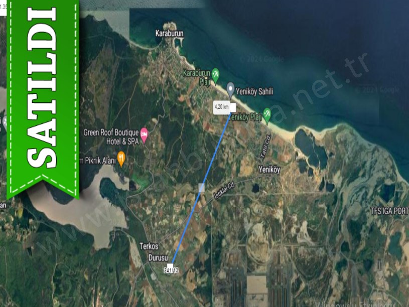Arnavutköy Yeniköyde Satılık Arsa , 408 M2 Müstakil Yolu Var Evlerin Yakını