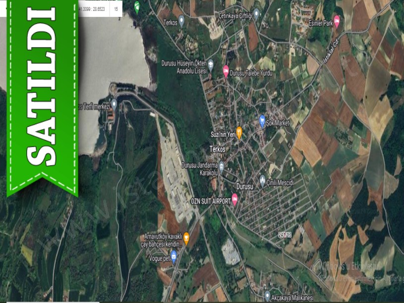 Arnavutköy Yeniköyde Satılık Arsa , 408 M2 Müstakil Yolu Var Evlerin Yakını
