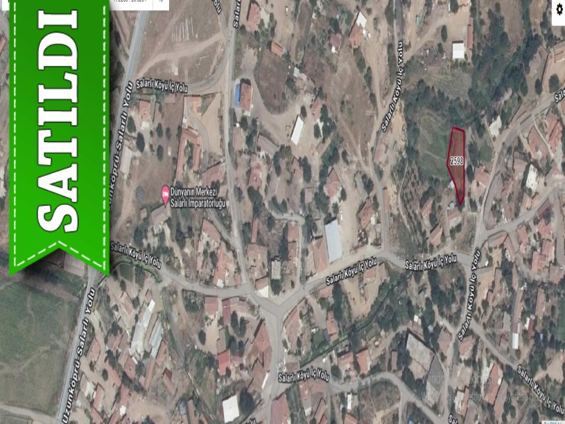 Edirne Uzunköprü Salarlı Köyünde Satılık Arsa , 530 m2 İmarlı Şehir Merkezinde 