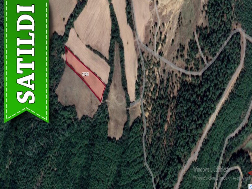 Edirne Keşan Çamlıca Köyü Satılık Tarla , 6,931 m2 Tek Tapu Yolu Var