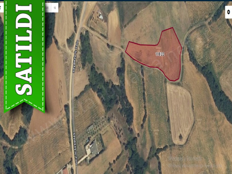 Edirne Keşan Seydiköy Satılık Tarla , 5,400 m2 İmara Yakın Yolu Var Müstakil