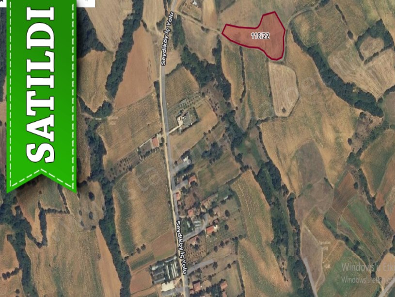 Edirne Keşan Seydiköy Satılık Tarla , 5,400 m2 İmara Yakın Yolu Var Müstakil