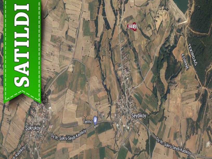 Edirne Keşan Seydiköy Satılık Tarla , 5,400 m2 İmara Yakın Yolu Var Müstakil