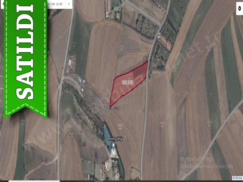 Silivri Küçükkılıçta Satılık Arsa , 530 m2 Çaplı Çevrili Yolu Var