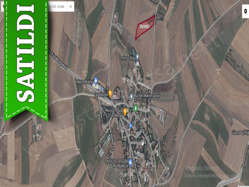 Silivri Küçükkılıçta Satılık Arsa , 530 m2 Çaplı Çevrili Yolu Var