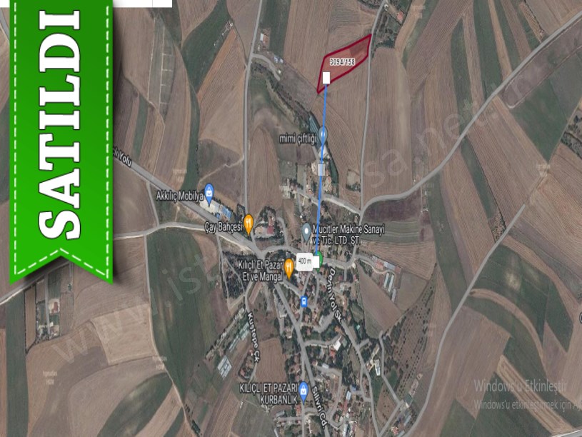 Silivri Küçükkılıçta Satılık Arsa , 530 m2 Çaplı Çevrili Yolu Var