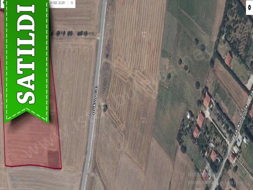 Silivri Fenerköyde Satılık Arsa , 1,760 M2 Tel Örgü İle Çevrili Çaplı