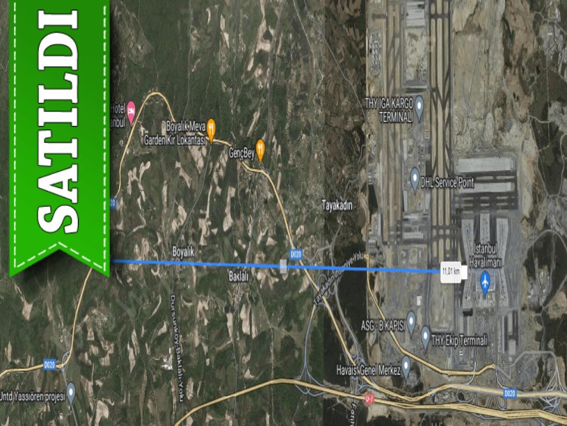 Arnavutköy Yassıörende Satılık Arsa , 245 M2 Hisseli İmarlı 