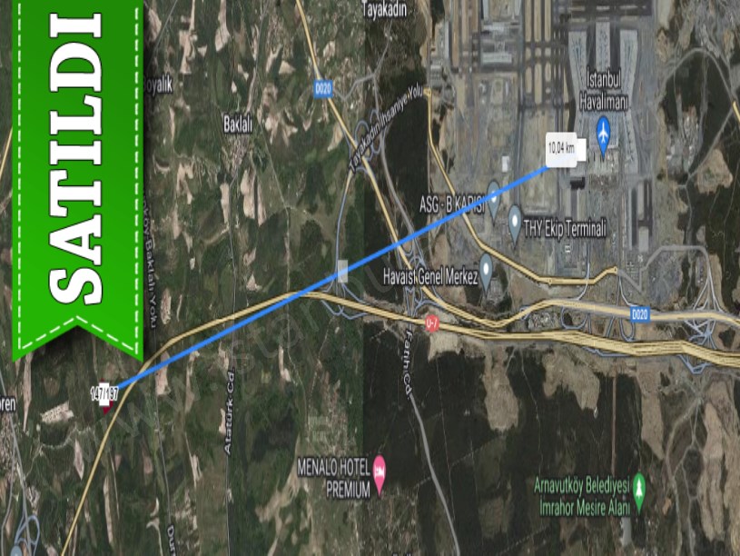 Arnavutköy Boyalıkta Satılık Arsa , 118 M2 Yolu Var 