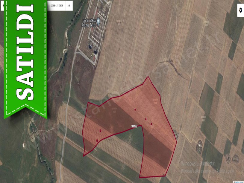 Tekirdağ Marmaraereğli Çeşmeli Mah Satılık Arsa , 378 m2 Hisseli 
