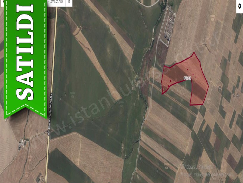 Tekirdağ Marmaraereğli Çeşmeli Mah Satılık Arsa , 378 m2 Hisseli 
