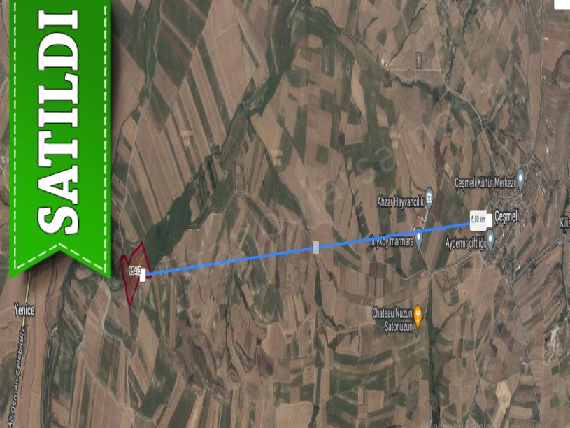 Tekirdağ Marmaraereğli Çeşmeli Mah Satılık Arsa , 201 m2 Hisseli