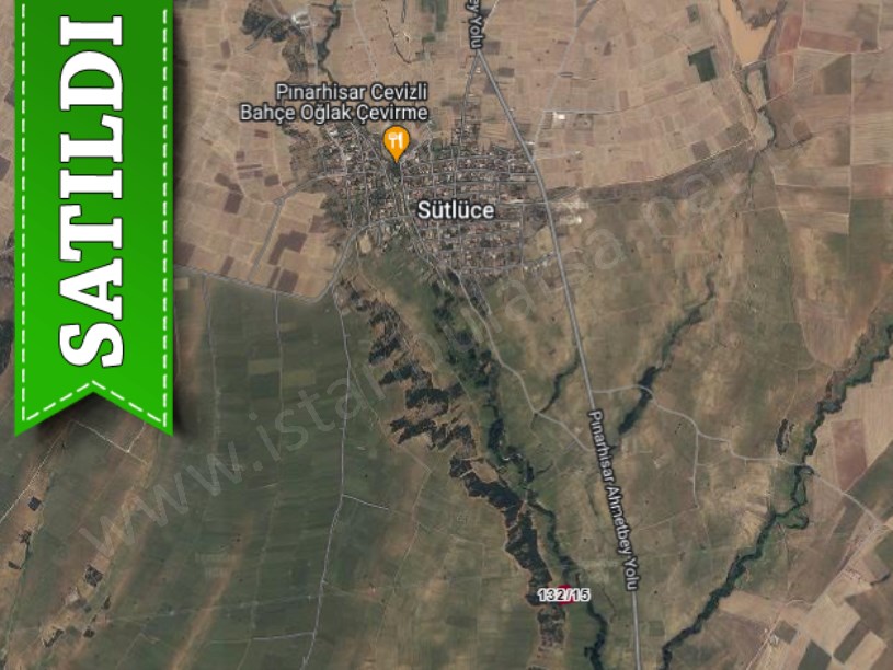 Kırklareli Pınarhisar Sütlüce Satılık Arsa , 329 m2 Hisseli
