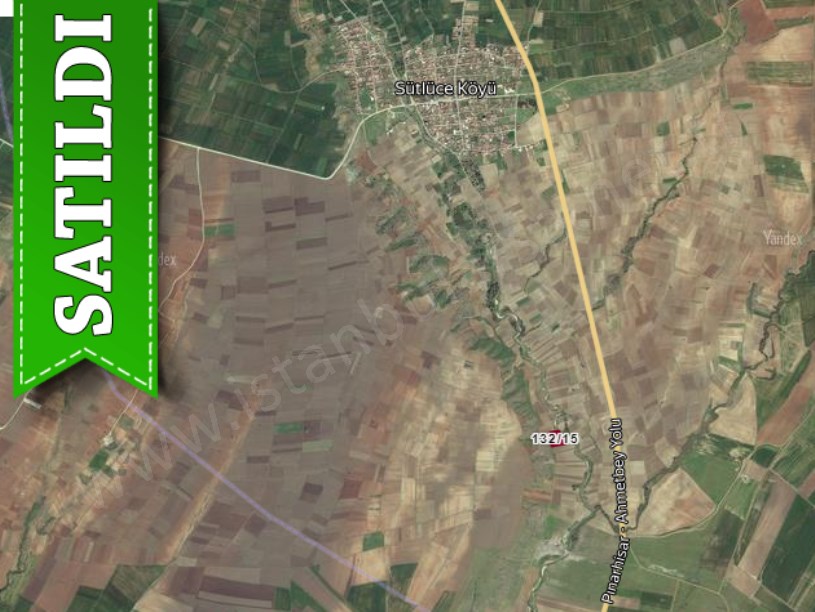 Kırklareli Pınarhisar Sütlüce Satılık Arsa , 329 m2 Hisseli