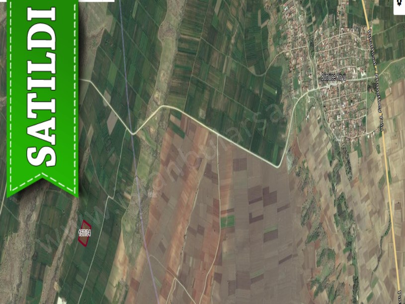 Kırklareli Pınarhisar Sütlüce Satılık Arsa , 889 m2 Yolu Var Hisseli