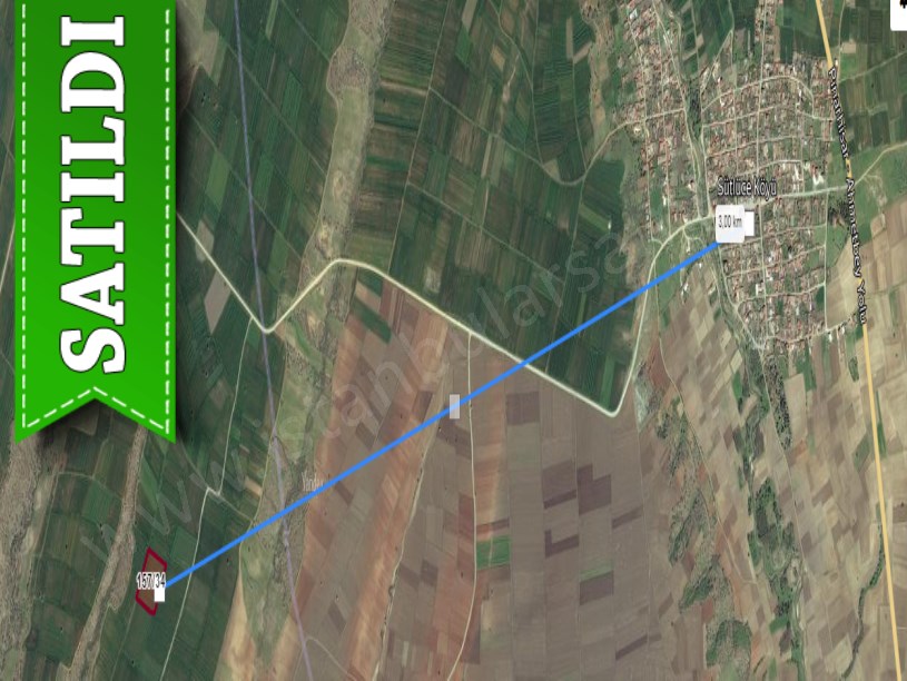Kırklareli Pınarhisar Sütlüce Satılık Arsa , 889 m2 Yolu Var Hisseli