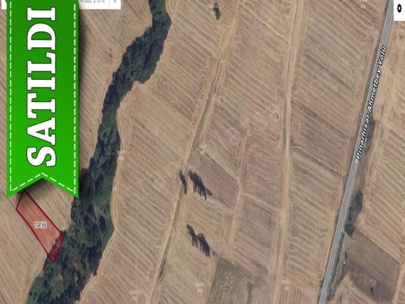 Kırklareli Pınarhisar Sütlüce Satılık Arsa , 396 m2 Hisseli