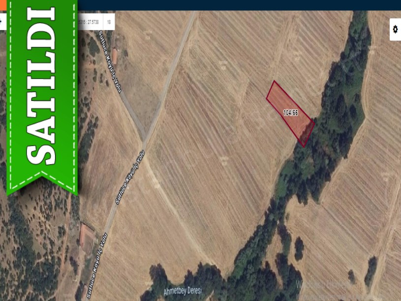 Kırklareli Pınarhisar Sütlüce Satılık Arsa , 396 m2 Hisseli